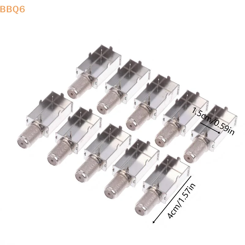 

*5/10Pcs M Shielding Box Coaxial Cable Connector IF 2414F With Integrated Imperial Threaded Connector