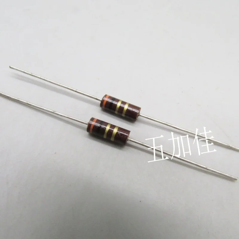 10-100pcs Japanese RC20GF3R0J 3R 0.5W 1/2W antique carbon core non inductive resistor gallbladder machine special