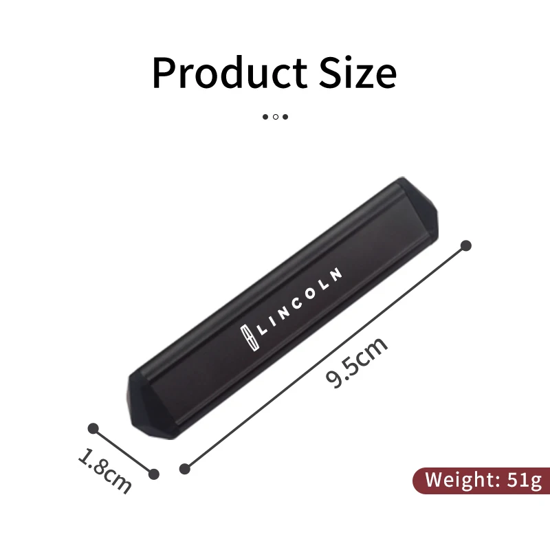 Car Air Vent Aroma Stick Comes With a Packet Of Aroma Granules For Lincoln MKZ MKX Aviator Corsair MKC Navigator Nautilus Flyer