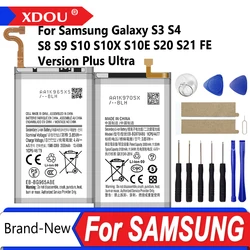 XDOU New EB-BG973ABU EB-BG975ABU EB-BG980ABY Battery For Samsung Galaxy S3 S4 S8 S9 S10 S10X S10E S20 S21 FE Version Plus Ultra