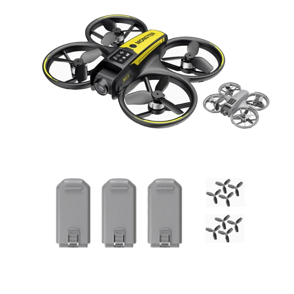 M23 Drone Screen Control RC Quadcopter Original Spare Part M23 Battery / Propeller Maple Leaf Part M23 Drone Accessory