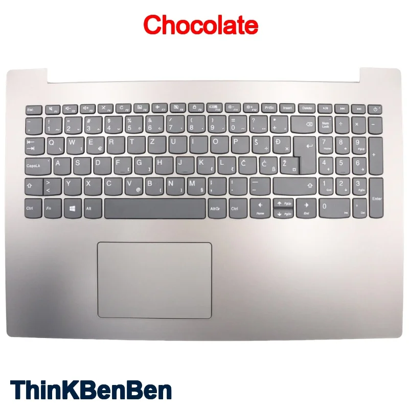 

Chocolate Upper Case Palmrest Shell Cover Keyboard For Lenovo Ideapad 330 15 15IKB 15IGM 15AST 5CB0R16538 5CB0R16519 5CB0R16542
