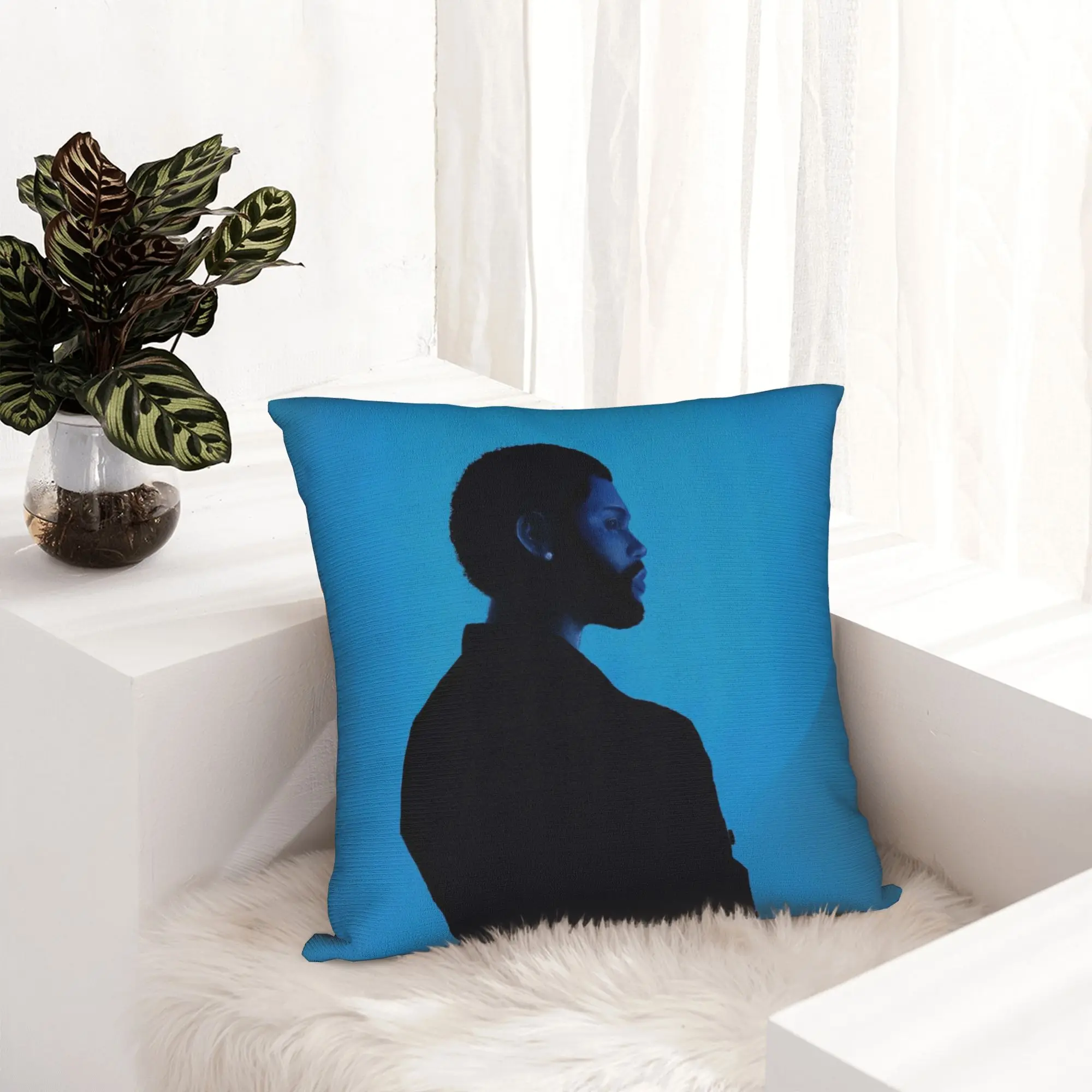 The Weeknds Rapper Singer Pillowcase Double-sided Printing Cushion Cover Gift  Pillow Case Cover Home Zippered