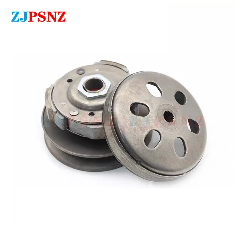 Motorcycle Belt Pulley Driven Wheel Clutch Assembly For GY6 125cc 150cc Moped Scooter Spare Parts Disc Pressure Plate Assembly