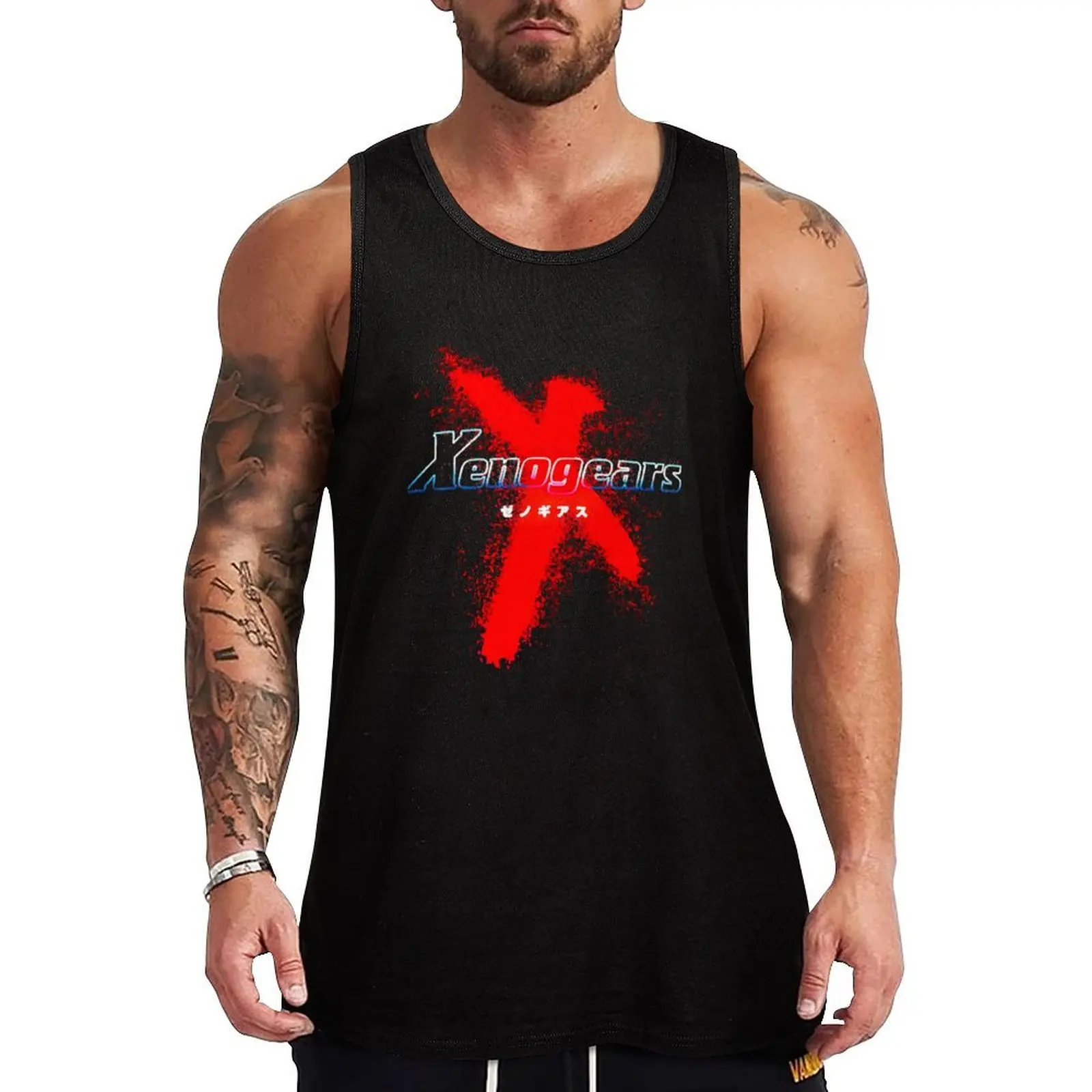 Xenogears Tank Top Basic Tank Top for Daily Wear Comfort Soft Fabric