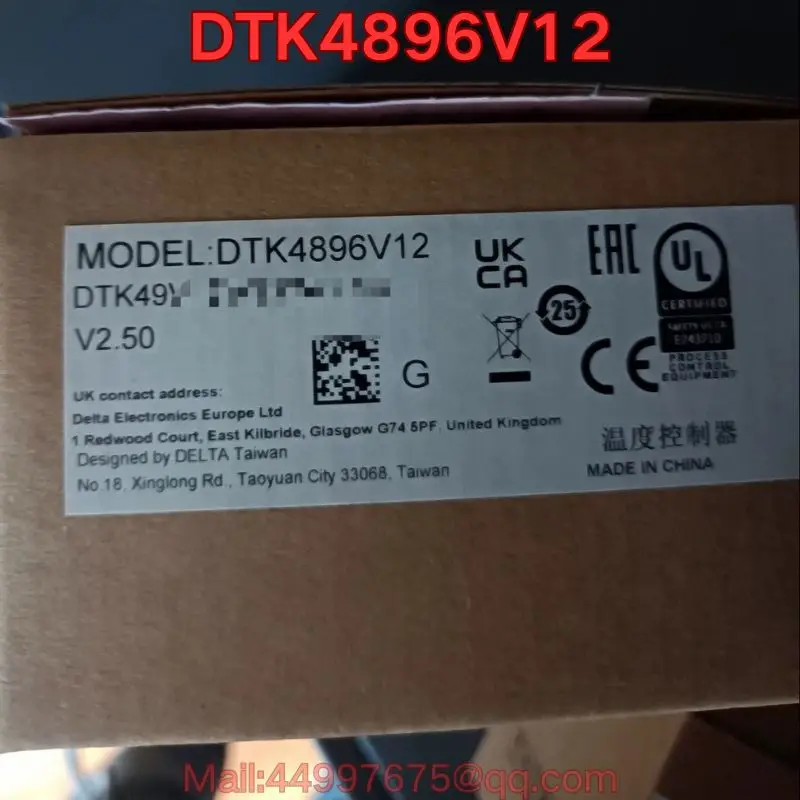 

Совершенно новый регулятор температуры DTK4896V12.