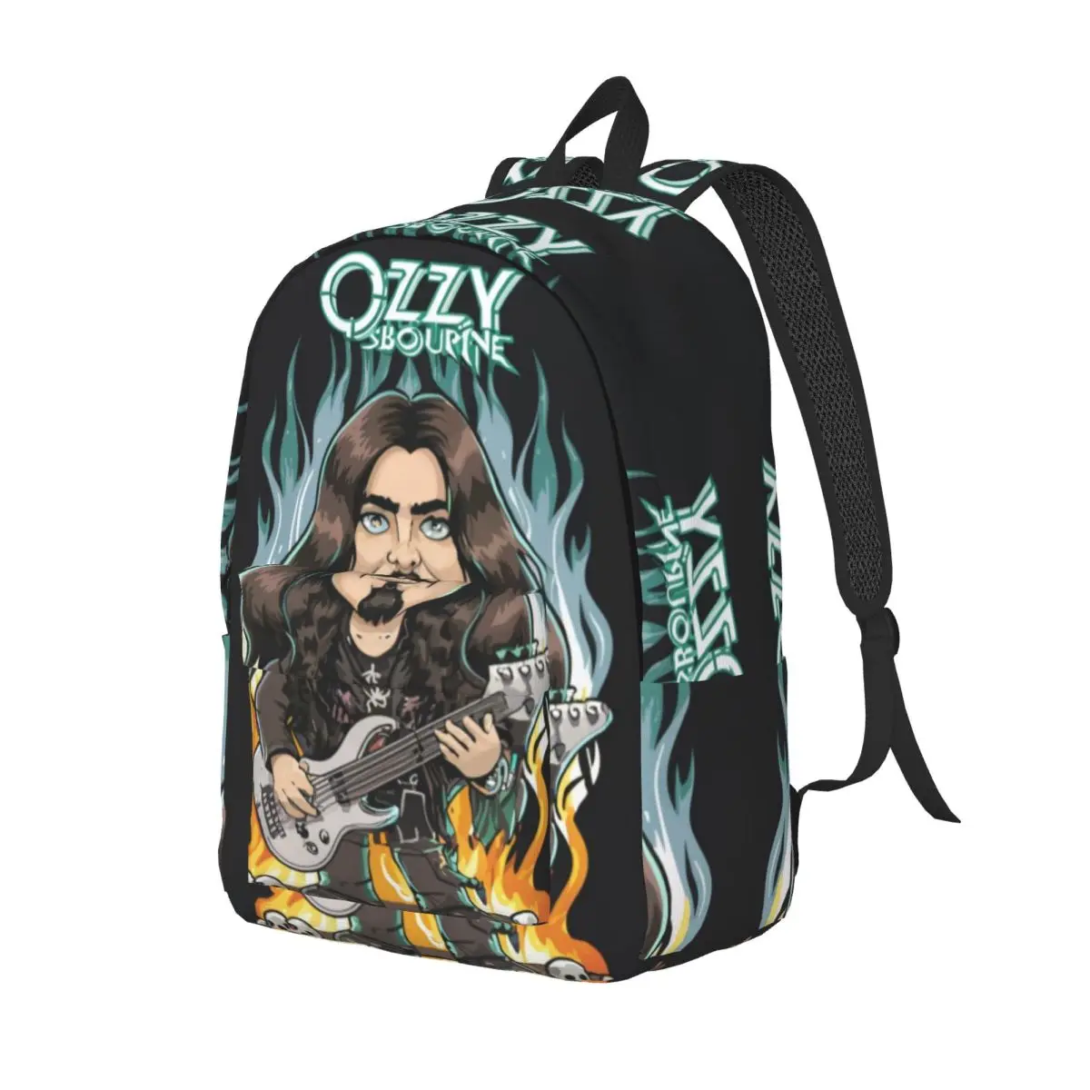 C-Cool-Ozzy-Osbourne New Fashion High Capacity Waterproof College Backpack Trendy Laptop Travel Book Bag 15.7in 17.7in