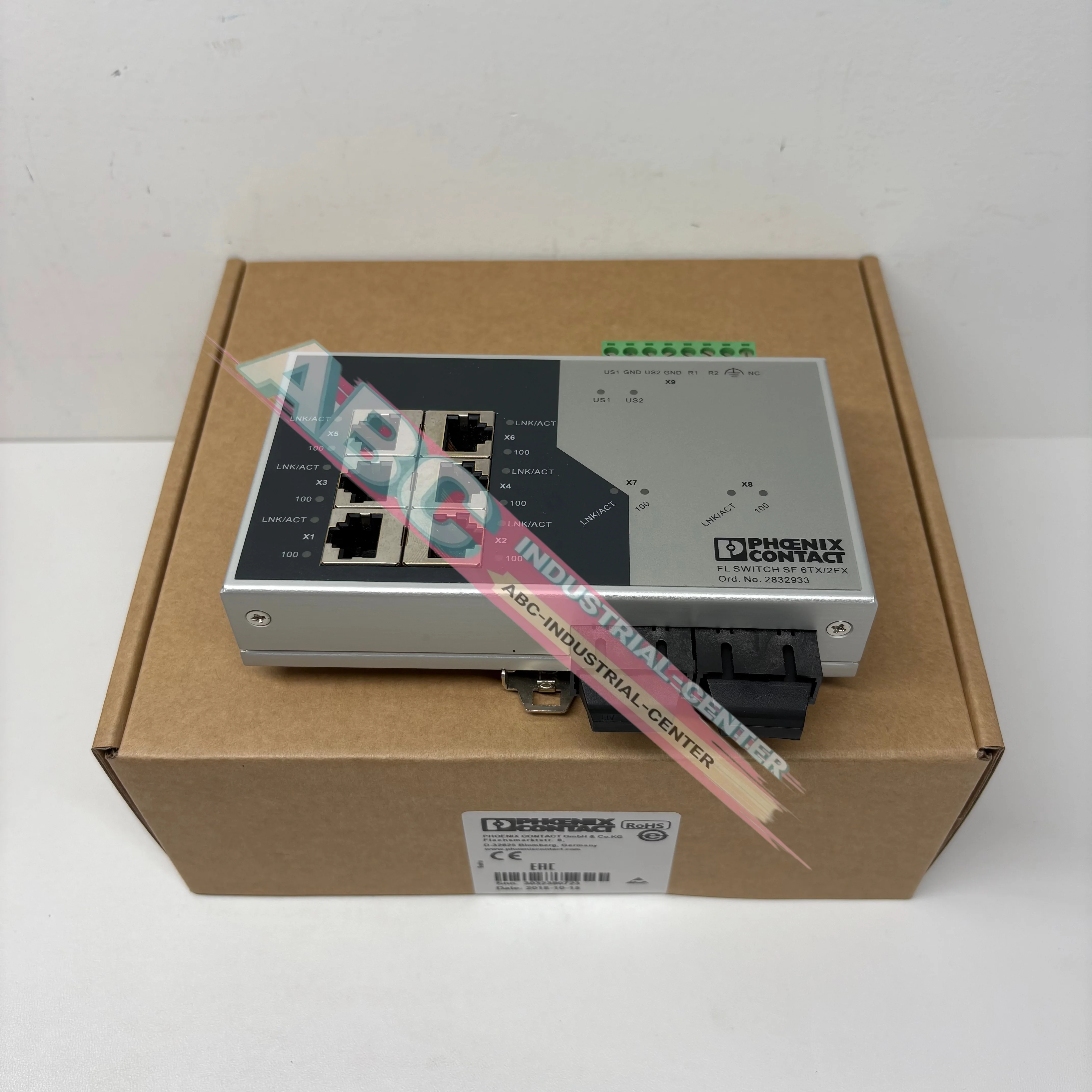 

FL SWUTCH SF 6TX/2FX 2832933 switch new in box