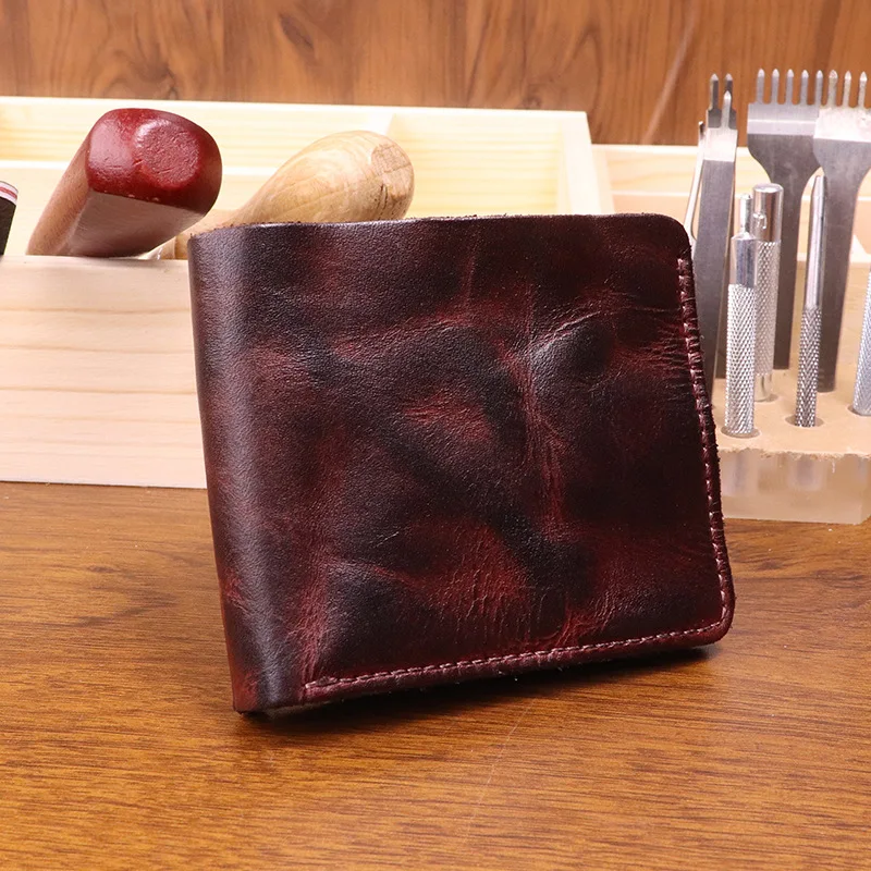 Handmade Vintage Leather Wallet for Men