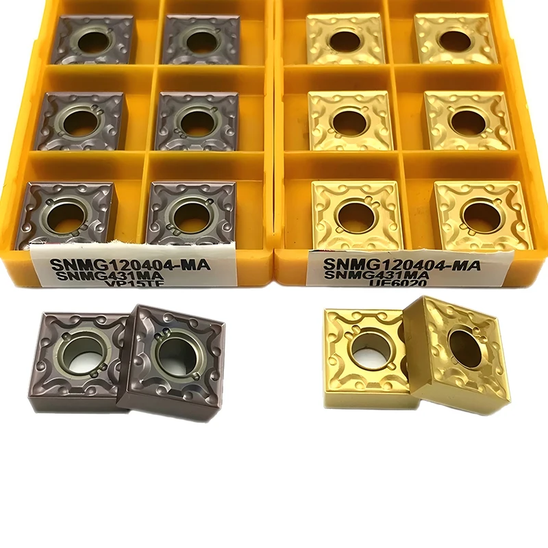 CNC-Planer-Schlitzfräseinsätze SNMG120404-MA SNMG120408-MA für Edelstahl, Vierkantmesser, Drehmaschine, dicke Vierkanteinsätze – Detail 3