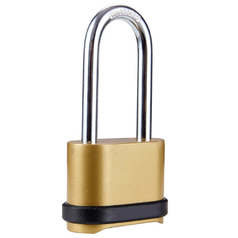 

AS95-1 шт. Длинный кодовый замок, удлиненный замок с крючком, четыре цельнометаллических длинных крючка из цинкового сплава, кодовый замок