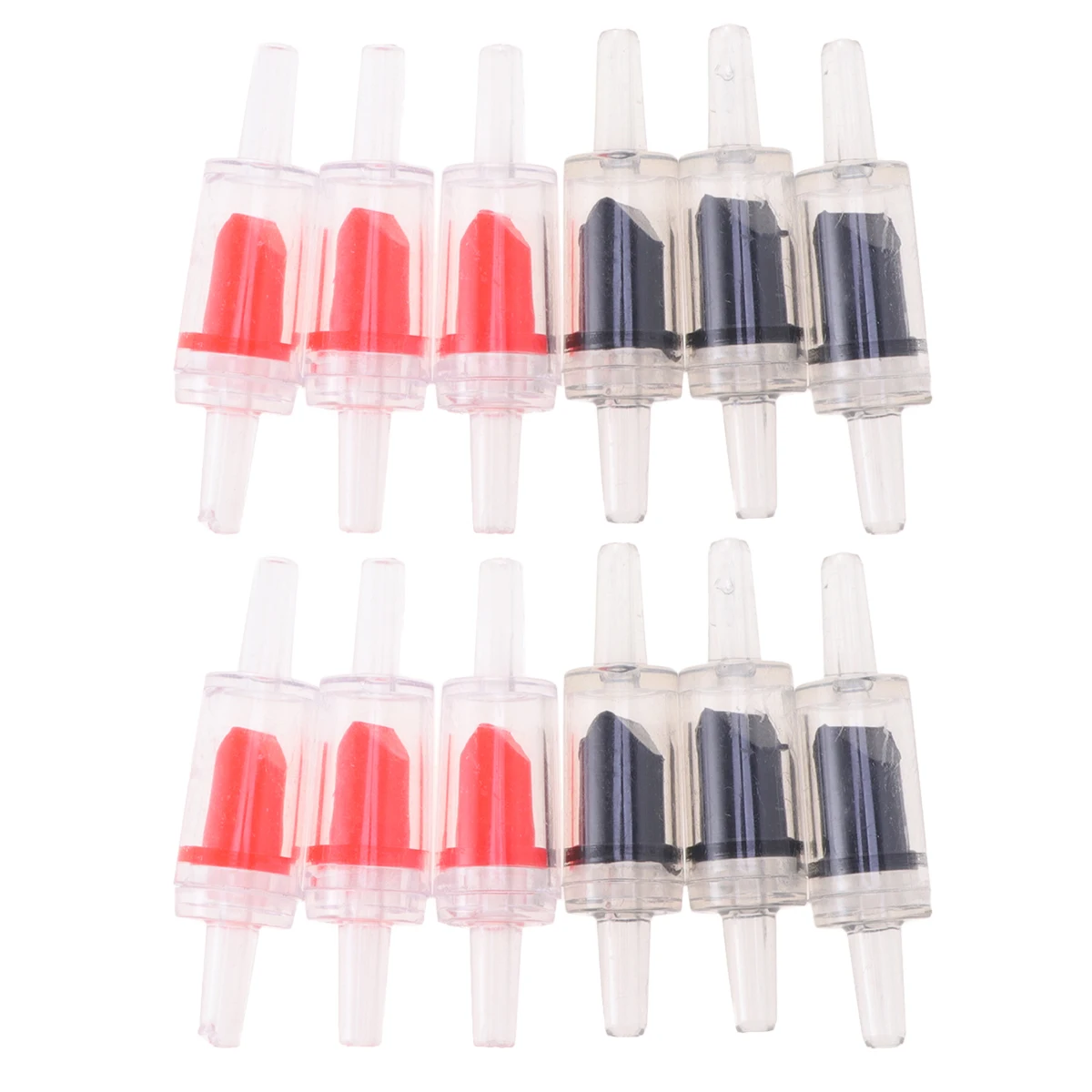 

16 pcs Aquarium Air Check Valve Transparent Plastic One Way Non-Return Fish Tank Durable Detachable Easy Clean Repair Prevent