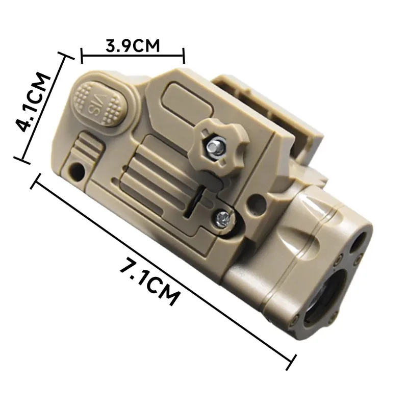 2026 جديد SBAL PL ريد دوت ليزر المواد البلاستيكية البصر ستروب مصباح يدوي مسدس معلق كشاف LED مصباح الادسنس الصيد