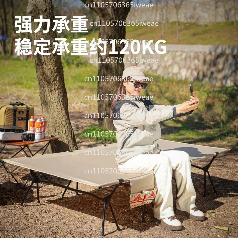 Rollaway Bed Ultra Light and Lightweight Widened 90 Camping Tent Outdoor Camping Aluminum Alloy Camping Bed