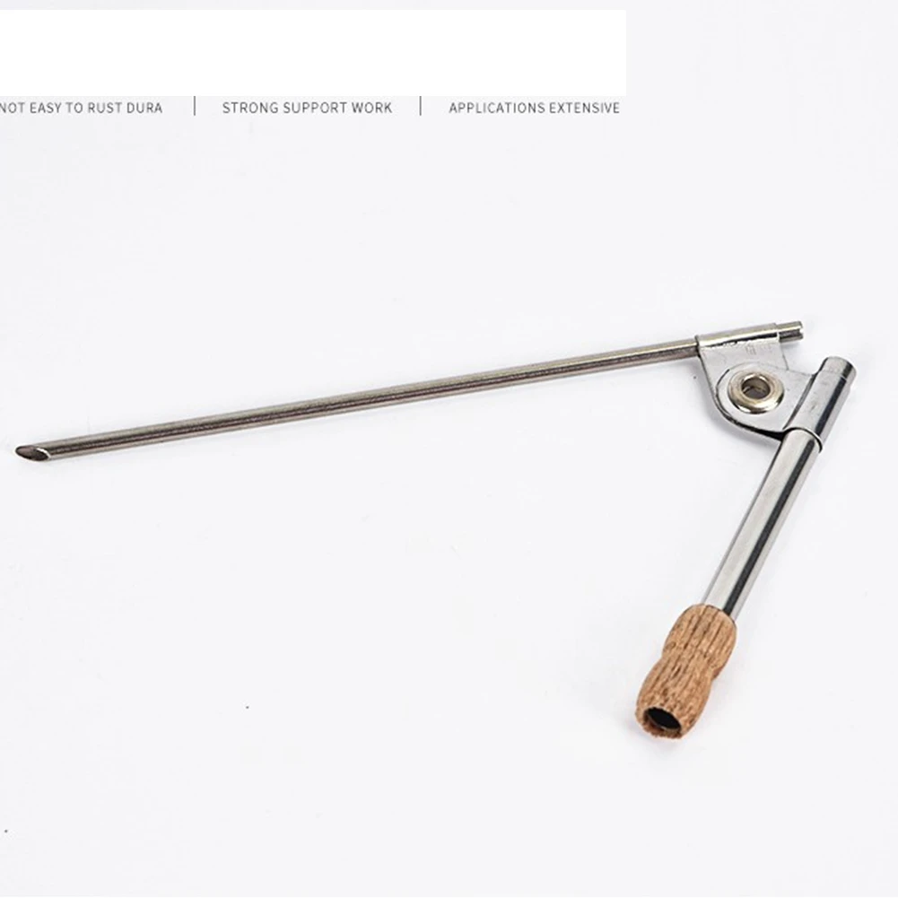 J1UL1N Pottery Partial Glaze Blower Metal Sprays Glaze Tube Portable Coloring Simple Glaze Blower Pottery Tool