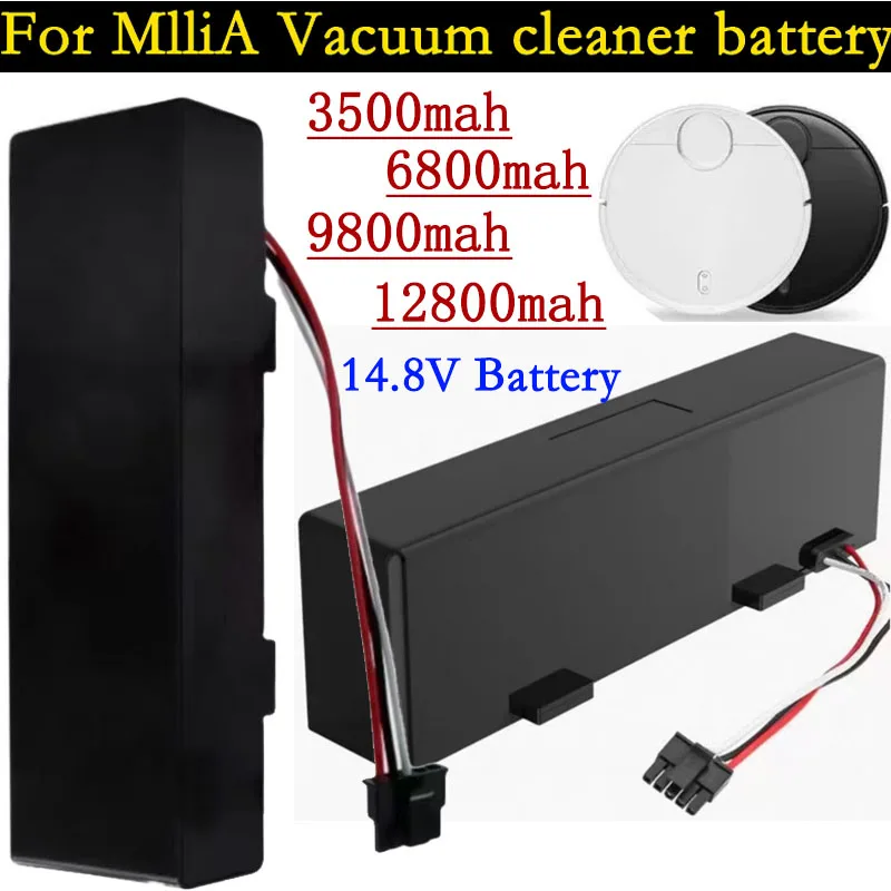 

Original Rechargeable battery For VIOMI V2 Pro VRVCLMB21B MVVC01-JG Sweeping Mopping Robot 14.8V 12800mAh Vacuum Cleaner