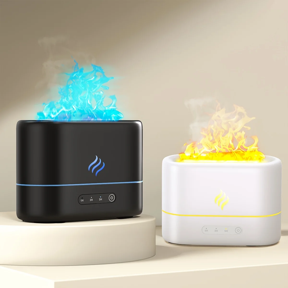 USB-Powered Cool Mist Humidifier &  Diffuser - Relax with 7-Color LED Lights, Portable for Office, Bedroom, and Travel