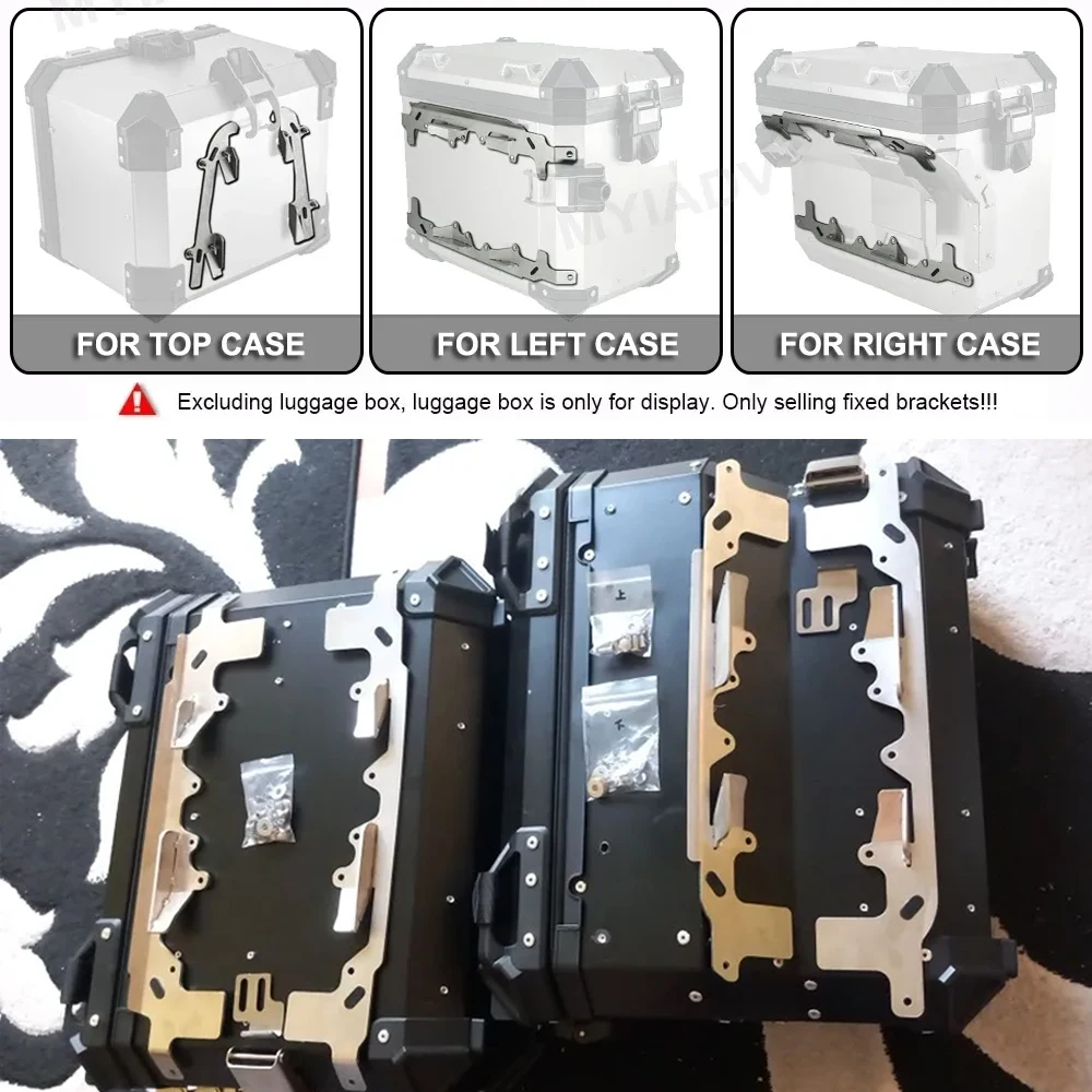 

Для мотоциклов BMW R1250GS R1200GS LC 2013-2025: Кронштейн для верхнего бокового кофра/седельной сумки, аксессуары для F750GS F850GS ADV R1250 R1200 GS