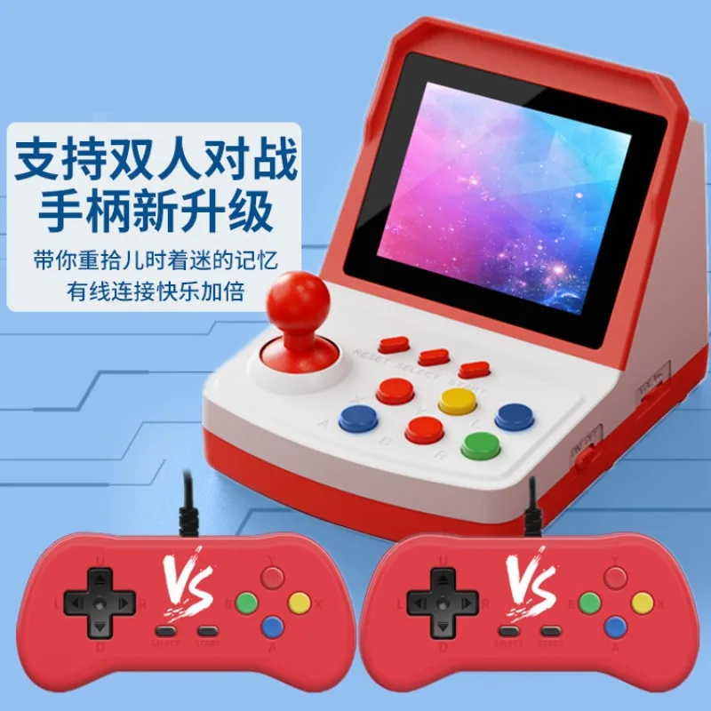 A6Plus Game Console Mini Arcade Puzzle Children's Home Double 3.2 Inch Nostalgic Retro