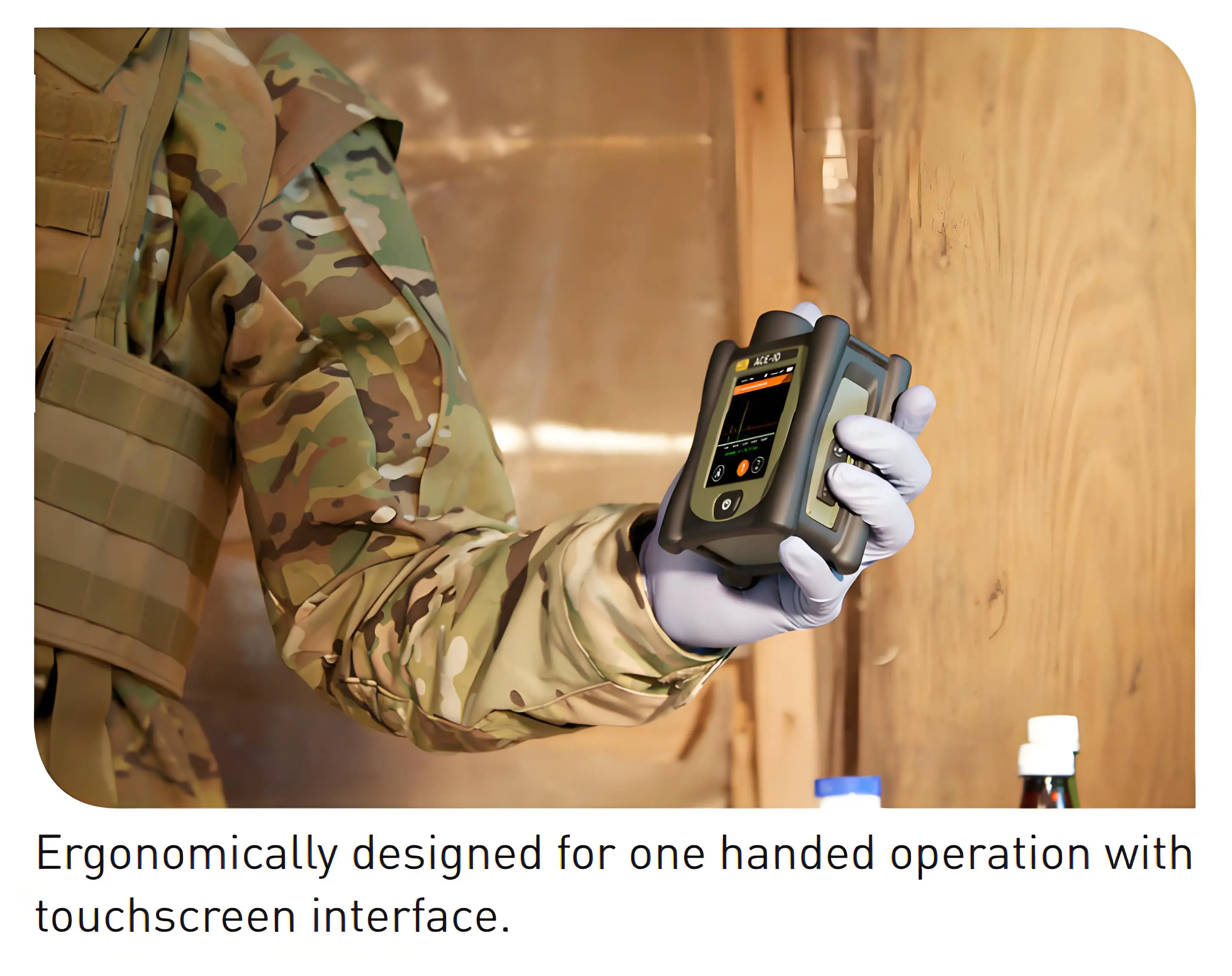 يحدد الحماية الأمنية المحمولة ACE-ID من Smiths Detection محلول مائي لمساحيق السموم والصلبات #5