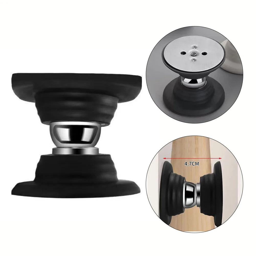 Silicone Door Stop Door Magnetic Stopper Anti Collision Windproof Doorstop Door Stopper Bathroom Household Wooden Doors Resistor