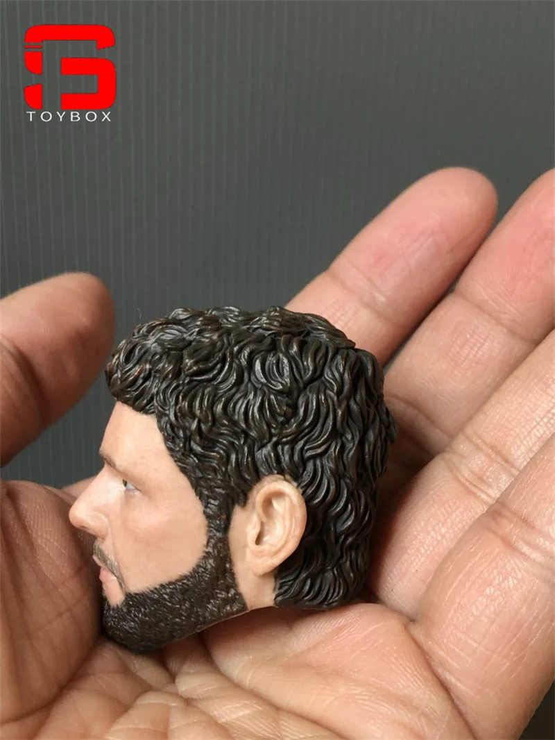 Sculpture de tête masculine de la marine de l'équipe américaine, échelle 1/6, modèle adapté aux poupées de corps de figurine d'action de soldat de 12 pouces