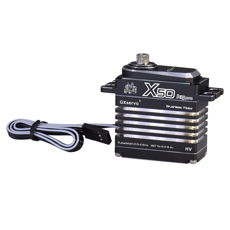 Brushless X50 50KG Large Torque High Voltage Waterproof Servo