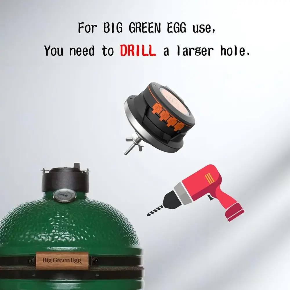 Thermomètre BBQ sans fil avec 2 sondes pour grillades en plein air – Cadeau parfait pour les hommes et les papas