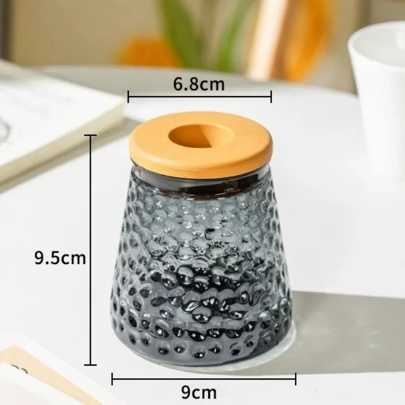 Fashion Transparent Plastic Hydroponic Flower Pot, Self-Watering Mini Terrarium Green Plant Planter Home Desktop Decor