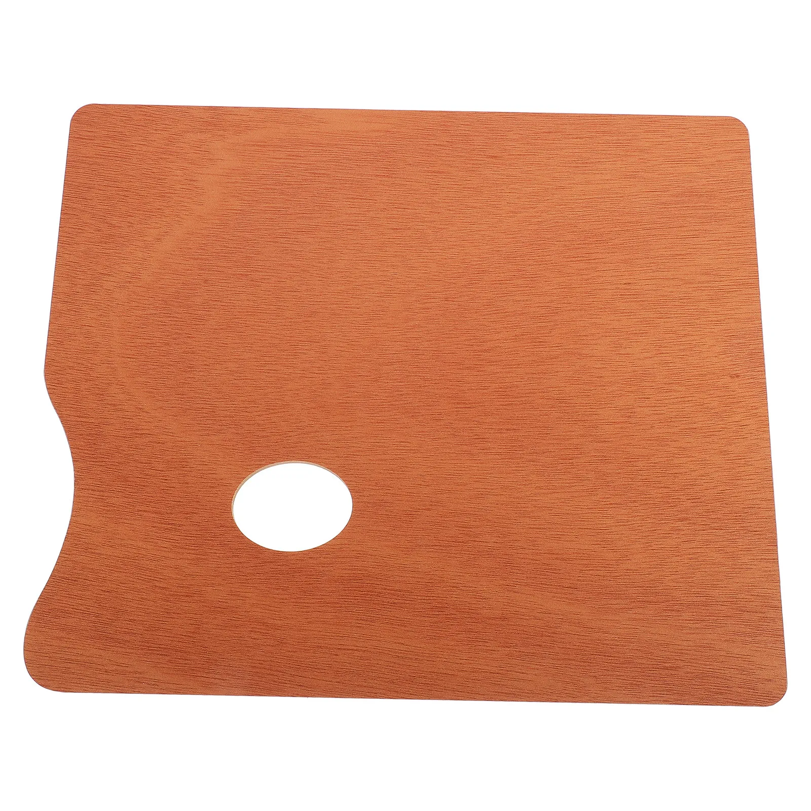 Wooden Paint Palette Square Oil Painting Large Mixing Tray Thumb Hole Artist Palette Pigment Plates 25x30cm Color Mixing Tray