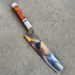 8.3 Inch Nakiri Knife VG10 Steel Blade Sharp Chef Cleaver Meat Slicing Vegetables Handmade Japanese Kitchen Knives Cooking Tools