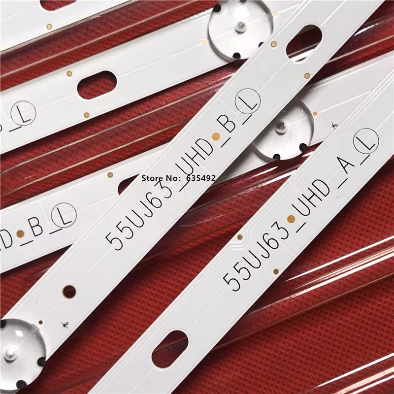 LED Strip For  17Y 55inch 55UJ63_UHD_A/B 55UJ639V 55UJ635V 55UJ634V 55UJ630V 55UJ630T 55UJ632T 55UJ634T HC550DGG-SLSL3-A14X