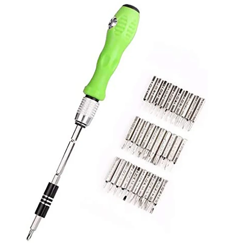 32-in-1 Multi-function Screwdriver Set Mobile Phone Digital Camera Plug Razor Teardown Repair Tool Screwdriver Bit Set