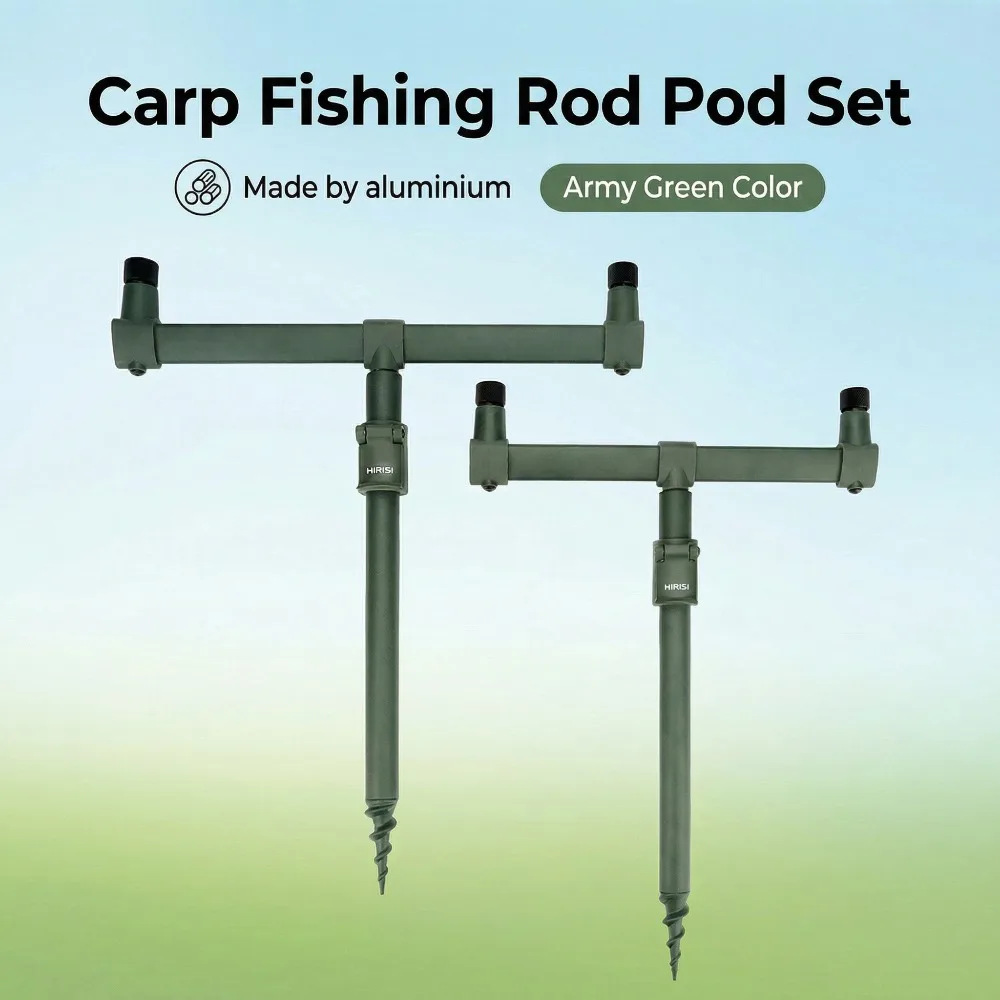 Hirisi BS07 Bolsa de Pesca para Carpas con Barra Antivuelco