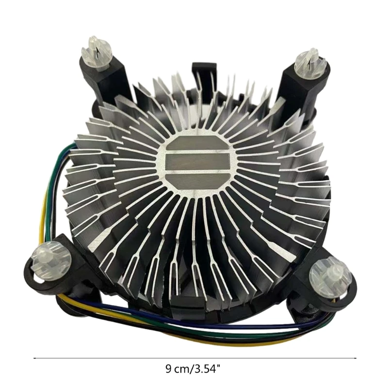 CPU Air Cooler CPU Radiator สำหรับ intel 775/1150/1155 พัดลมระบายความร้อน พัดลม CPU เงียบ