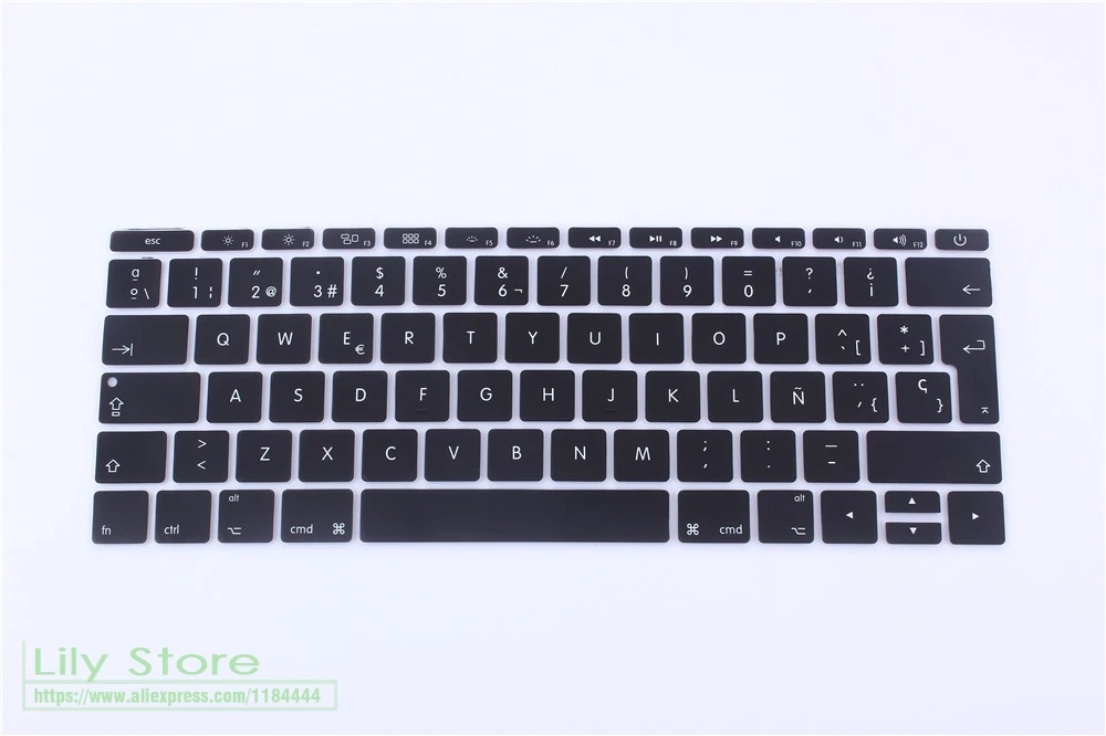 For New Macbook 12 A1534 and Silicone Spanish Keyboard Cover Protector skin For New MacBook Pro 13 Inch A1708 ( No touch bar )