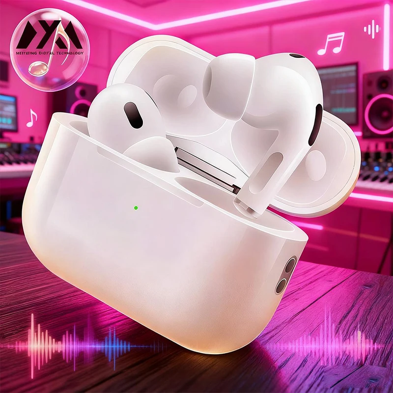 AT2-auriculares inalámbricos bluetooth con cancelación de ruido auriculares estéreo HIFI auriculares bluetooth para xiaomi Huawei Air pods