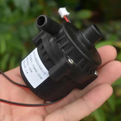 12V 0.25 A Brushless Motor Submersible Water Pump Circulating Pump Large Flow DC Water Impeller Pump Lift 2 Meters 수중모터