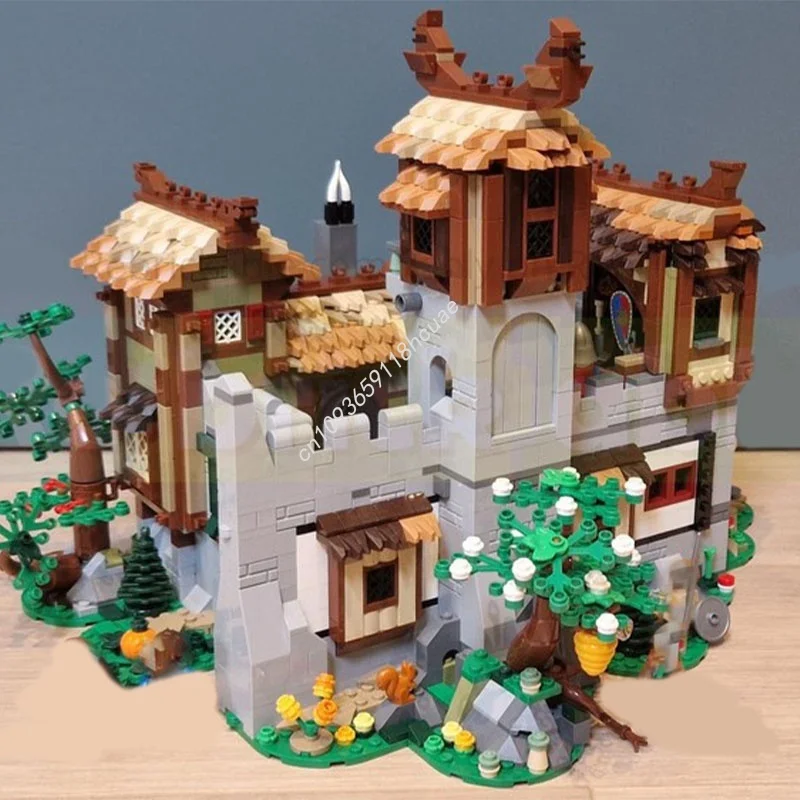 2522 個 MOC 中世の商人アイコンモデルビルディングブロック建設 DIY クリエイティブクリスマスギフトレンガ子供のおもちゃ誕生日
