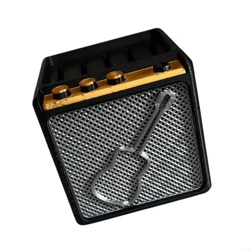 

U1JC Pick Herese Box Display Stands Container Speak Guitar Plectrums Case Guitar Pick Collector Guitar Accessories