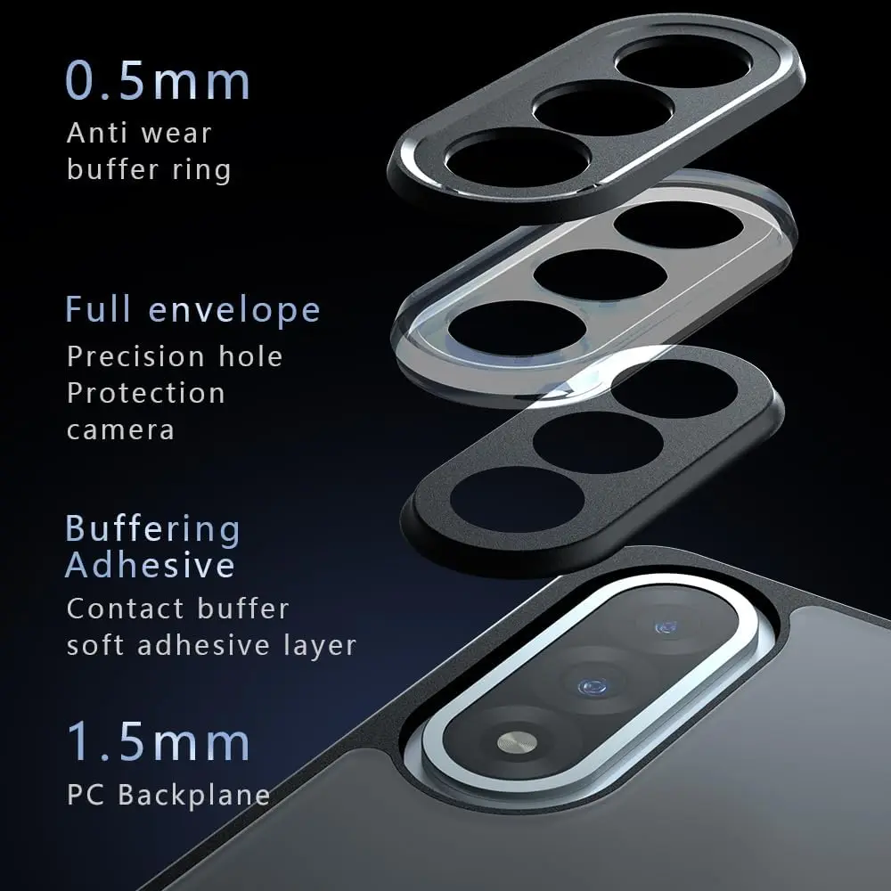 Matowe etui na OnePlus Nord 5 5G, matowe, odporne na wstrząsy, półprzezroczyste, w dotyku jak skóra, twarda obudowa tylna z ramką, fundas