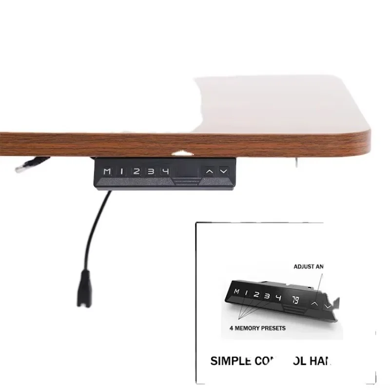 【2026】SJZ11 Ergonomic Computer Dual Motor Electric Adjustable Work Desk Sit Stand Adjustable Height Table