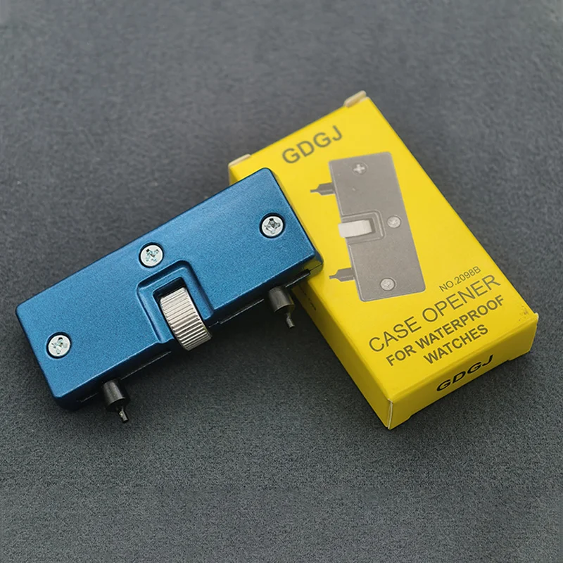 시계 뒷면 커버 오프닝 클로우 사용 가능 회전식 커버 케이스 오프너 시계 뒷면 오픈 교체용 시계 배터리 수리 도구
