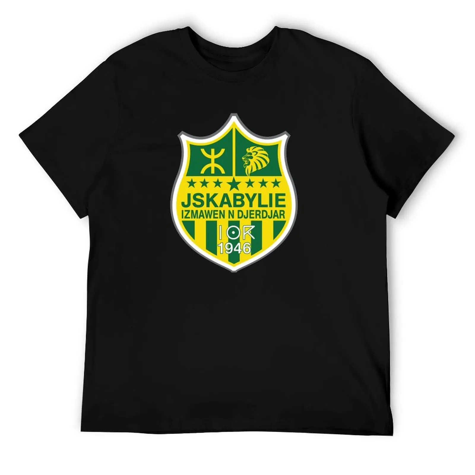 

JSK - JS Kabylie - izmawen n djerdjar T-Shirt men t shirt cotton 100% t shirt personalised T-Shirt