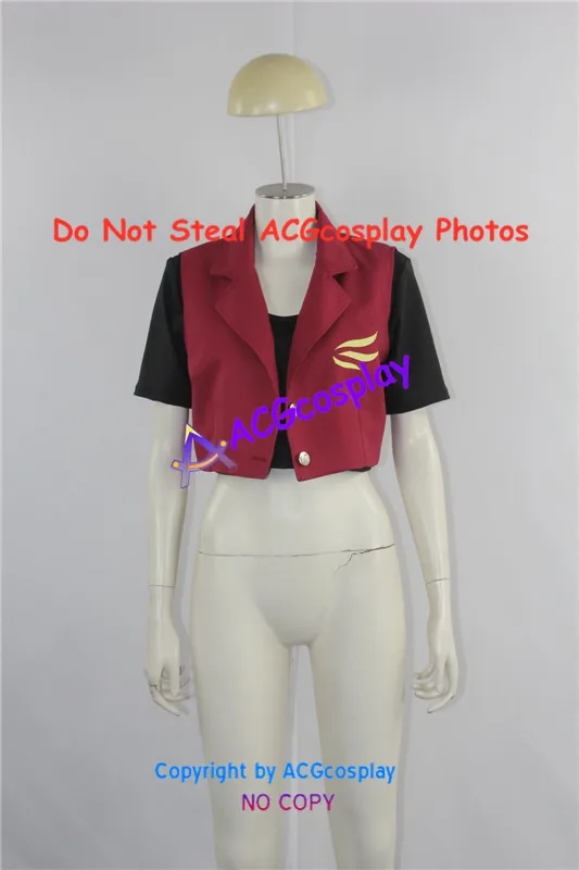 

Claire Redfield Jacket Cosplay Costume vest and shirt acgcosplay fabric made