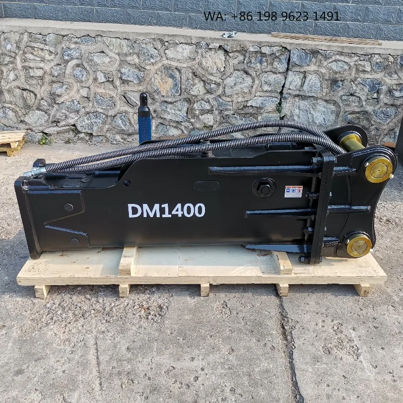 Universal Hydraulic Jack Hammer Durable Concrete Rock Breaking Tool Backhoe Loader Construction Demolition Accessory - view 4