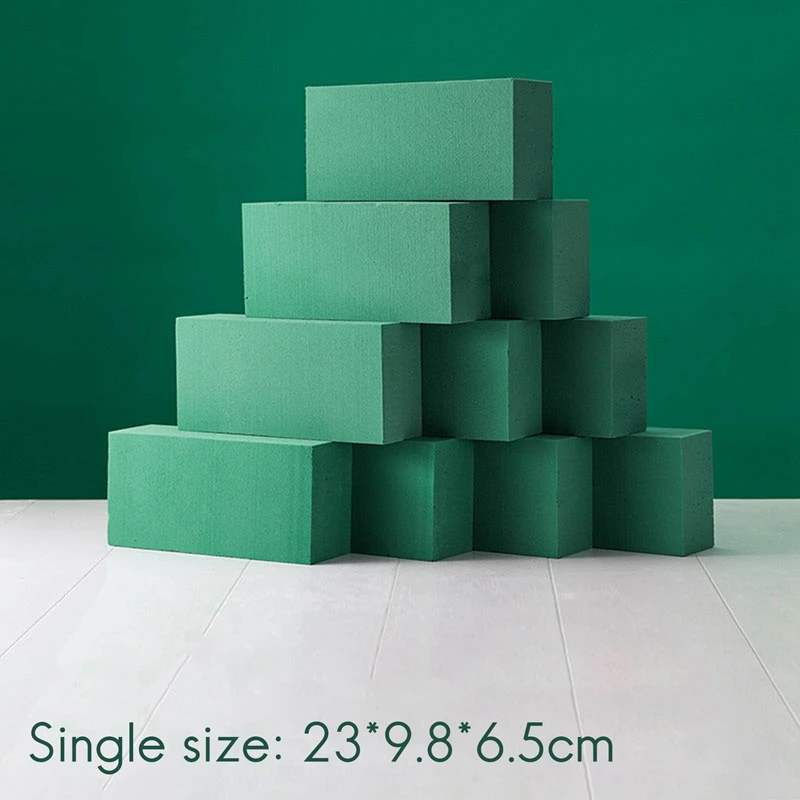 Flower Packaging Dried Flower Mud Absorbent Flower Mud Can Be Cut Absorbent Sponge Flower Arrangement Mud Flower Art