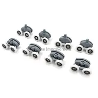 Shower Rooms Cabins Pulley Shower Room Roller /Runners/Wheels/Pulleys Diameter23mm/25mm/27mm 2