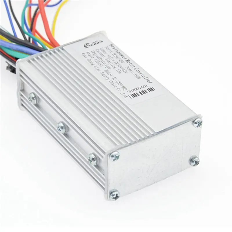 AFOURT-2X 36V-48V 250W 350W Universal Brushless Electric Bicycle Controller Brushless Speed Motor Controller E-Bike Scooter