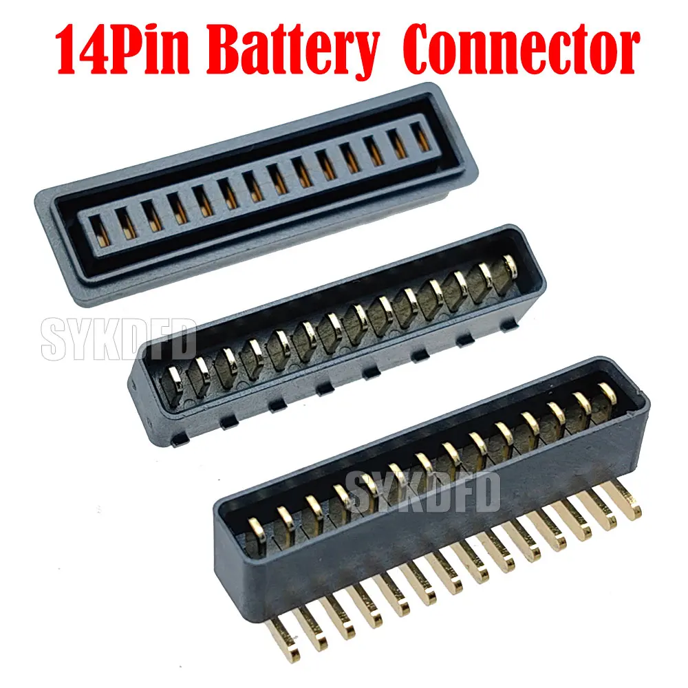 1Pcs Battery Connector Pitch 2.7mm 14Pin Holder Clip Slot Contact Male and Female plug For NEW Drone